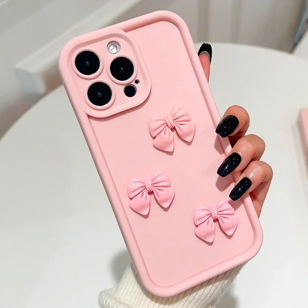 frosted-bow-iphone-case - Viexta