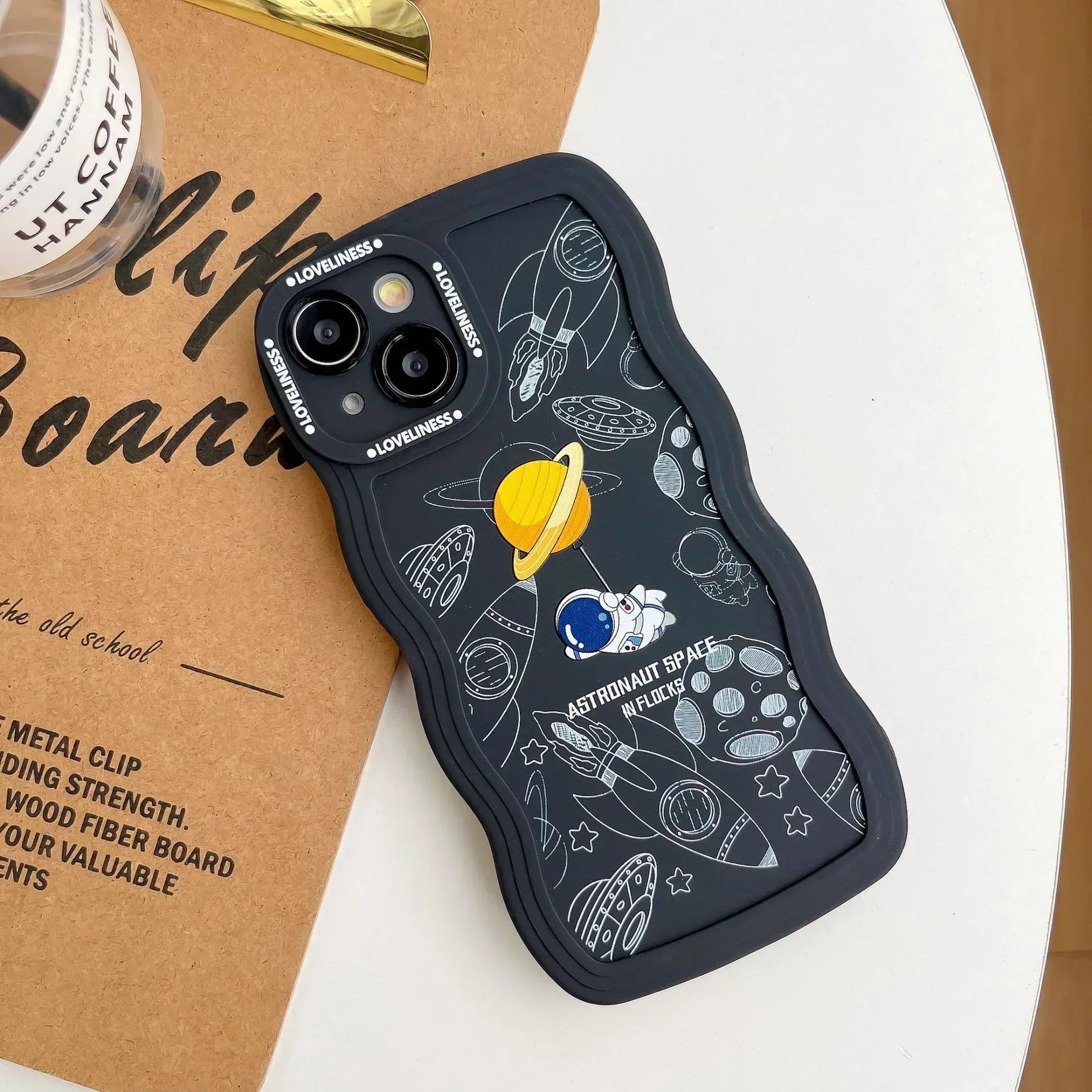 Wave Pattern Printing iPhone Case - Viexta