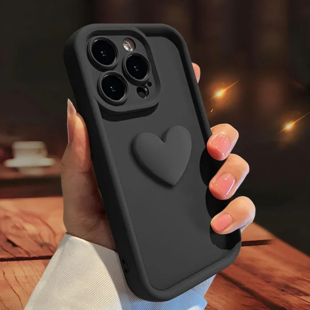 Love Skin-friendly Frosted Lens iPhone Case - Viexta