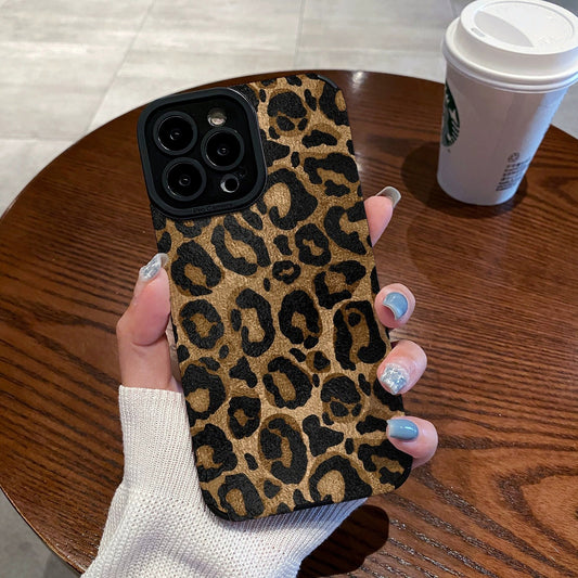 Gold Leopard iPhone case