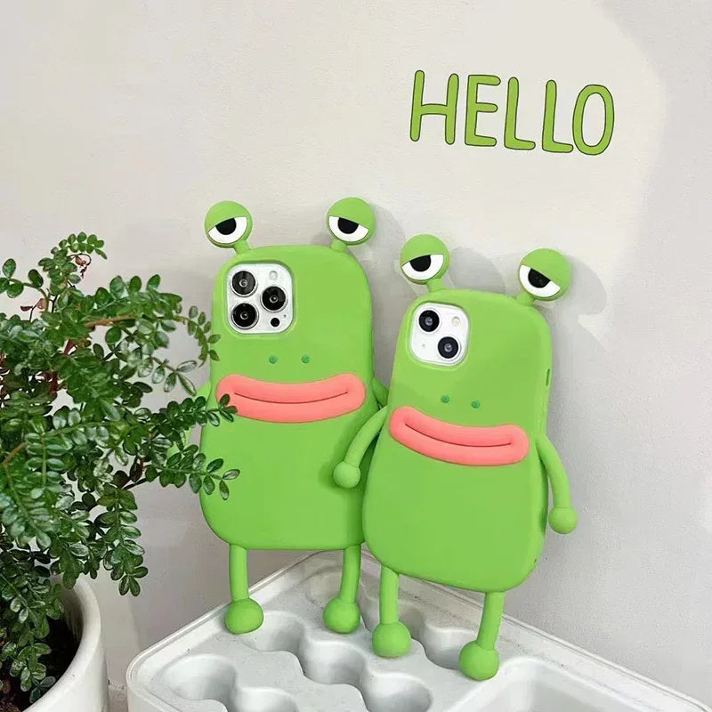 Silicone 3D Frog IPhone Case - Viexta