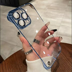 Electroplated Borderless iPhone Case - Viexta