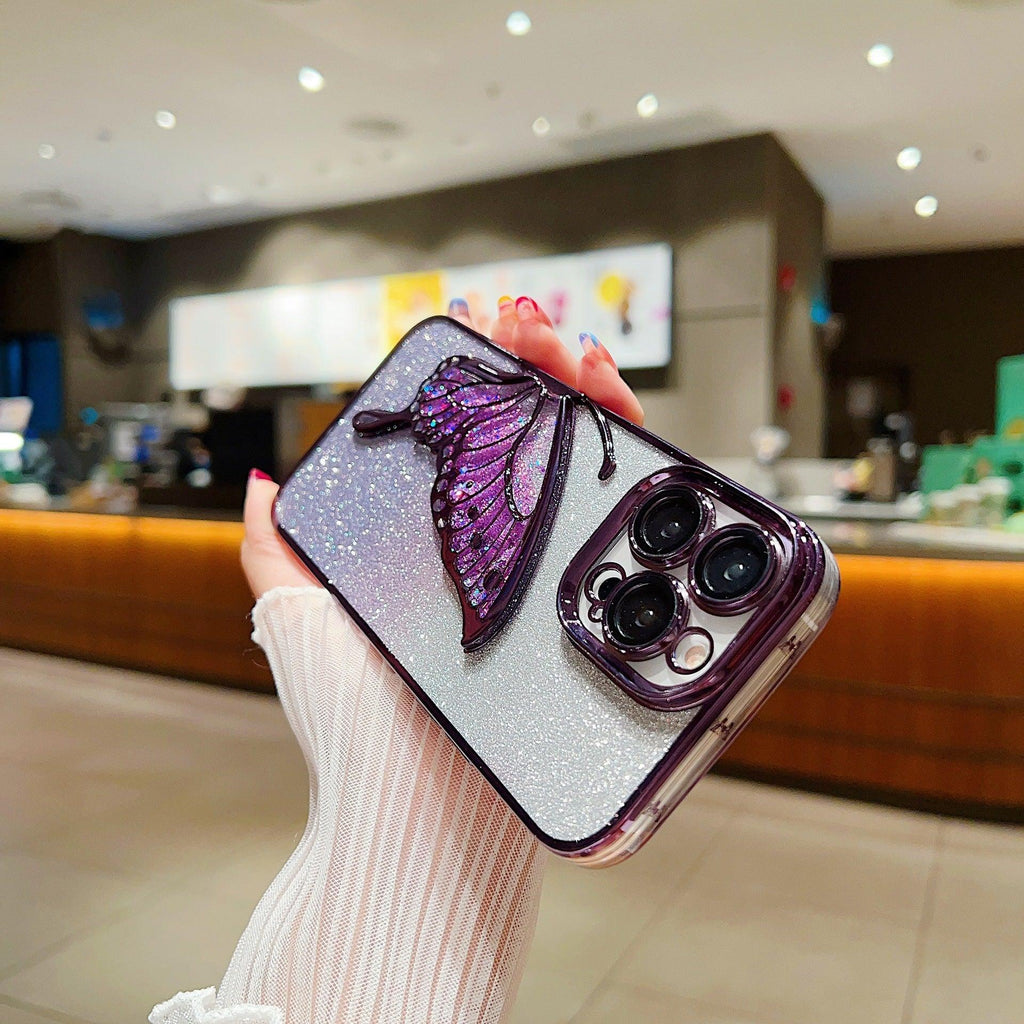 Glitter Meng Die Quicksand iPhone Case - Viexta