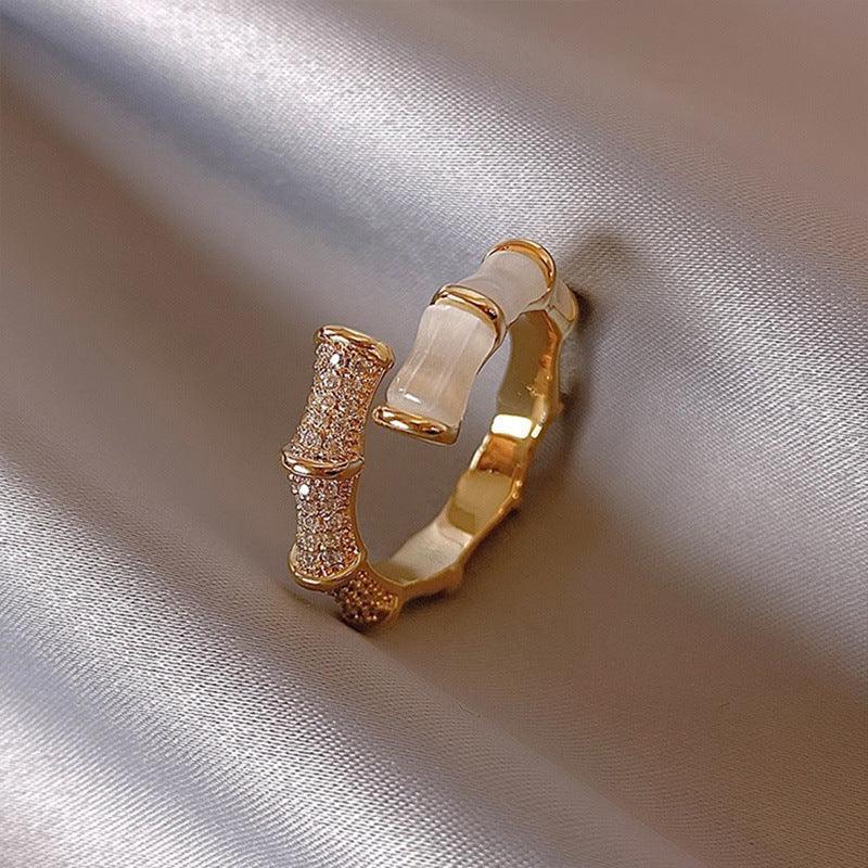 Double Layer Zircon Ring - Viexta