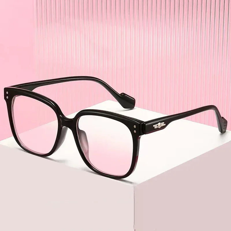 Retro Large Frame Glasses - Viexta