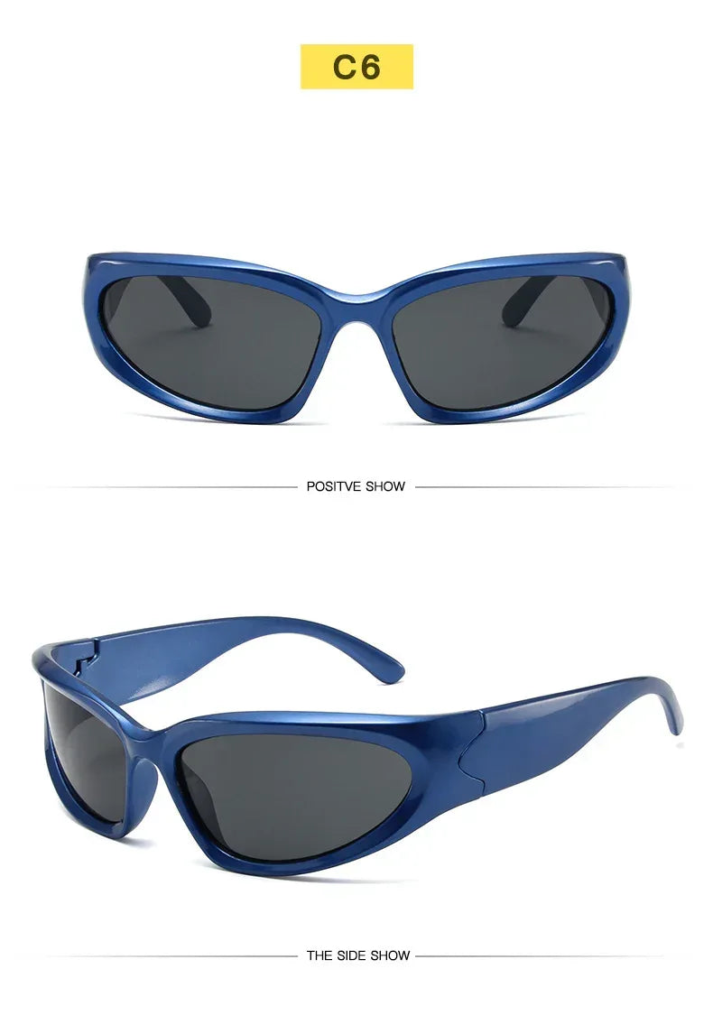 trendy-wind-sports-sun-goggles - Viexta