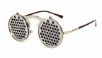 Men's Casual Retro Metal Punk Steam Flip Sunglasses - Viexta