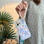 Blue Flower Pearl iPhone Case - Viexta