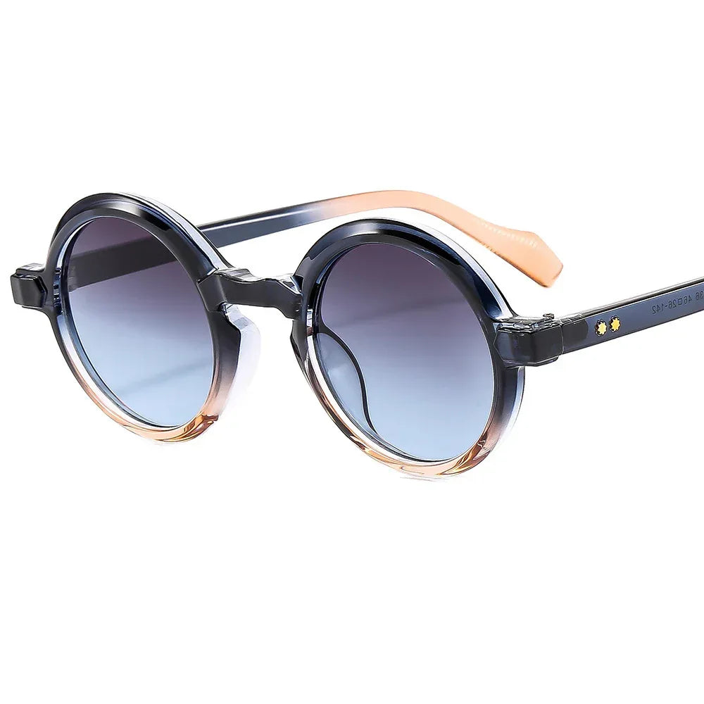punk-round-retro-new-sunglasses - Viexta