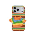 Striped 3D Sweater iPhone Case