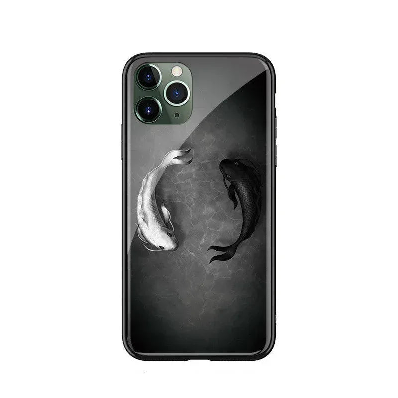 Painted Leather Case for IPhone - Viexta