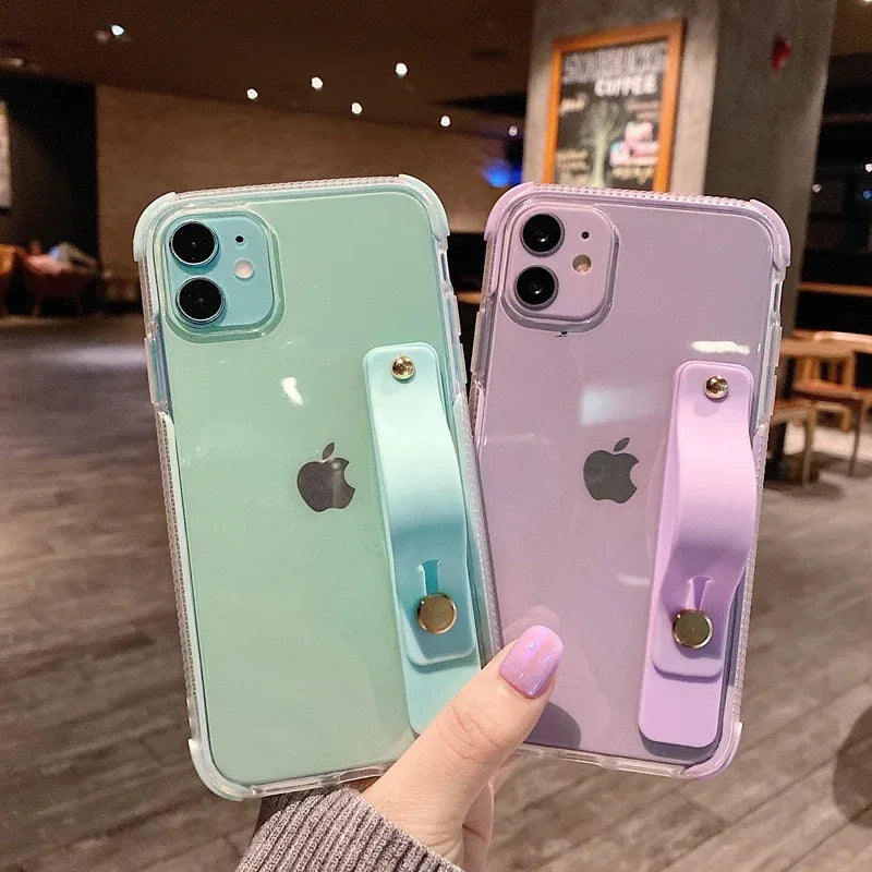 Transparent Anti-fall Mobile iPhone Protective Cover - Viexta