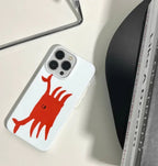 Cream Crab Whale IPhone Case - Viexta