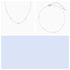 blue-flower-necklace - Viexta