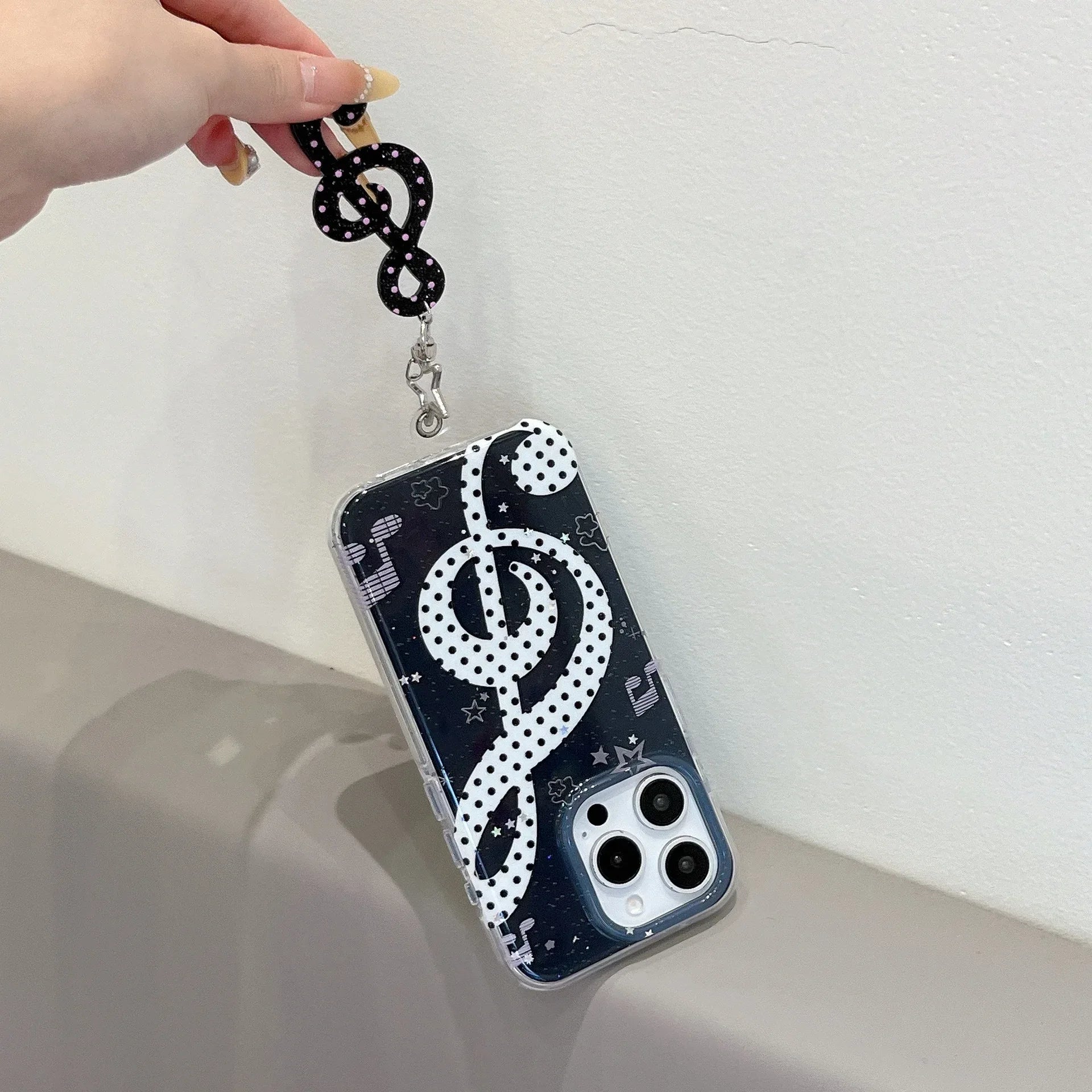 Minimalist Design Musical Notes iPhone Case - Viexta