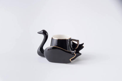 Creative Swan Ceramic Coffee Cup