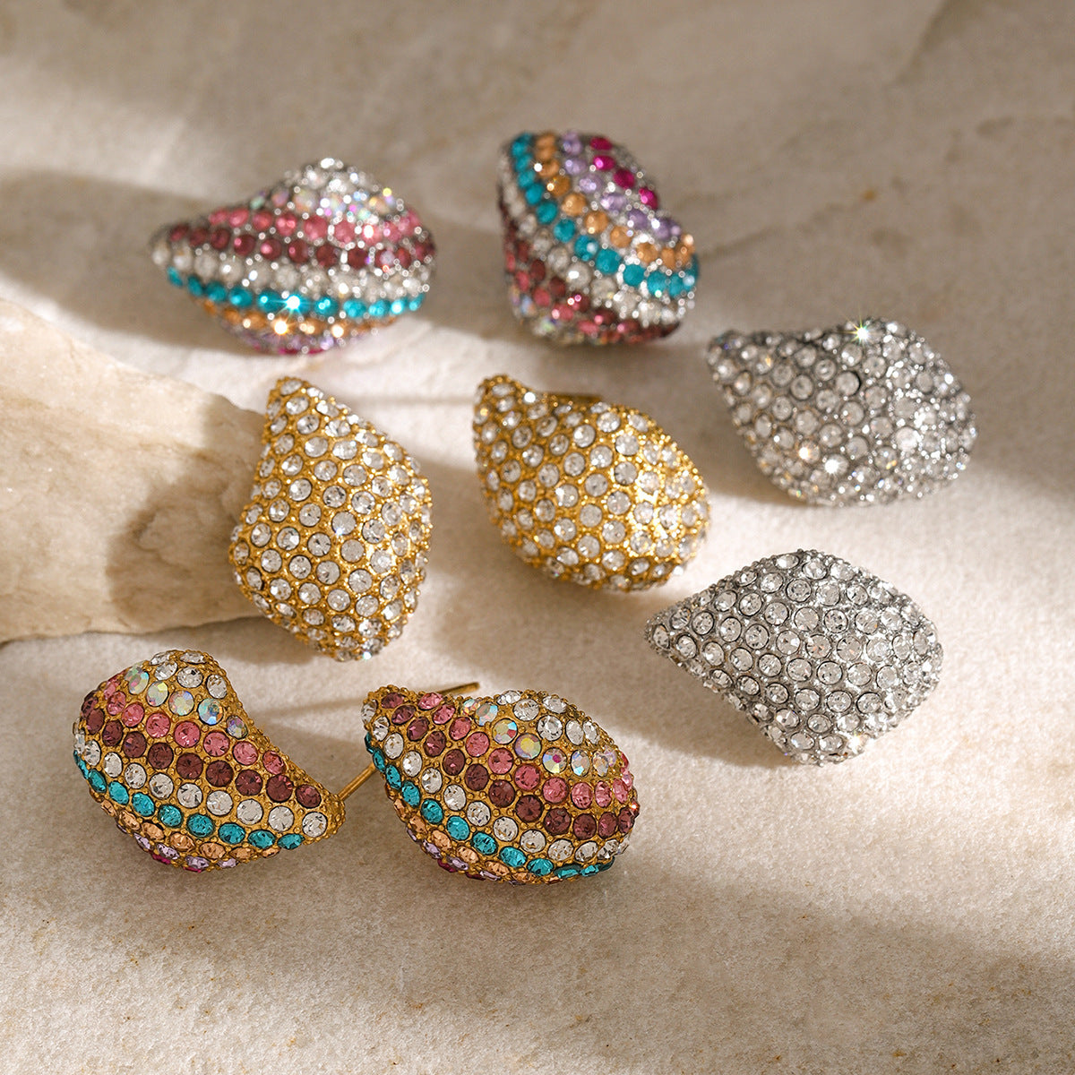 18k-gold-stainless-steel-white-diamond-bean-water-drop-earrings