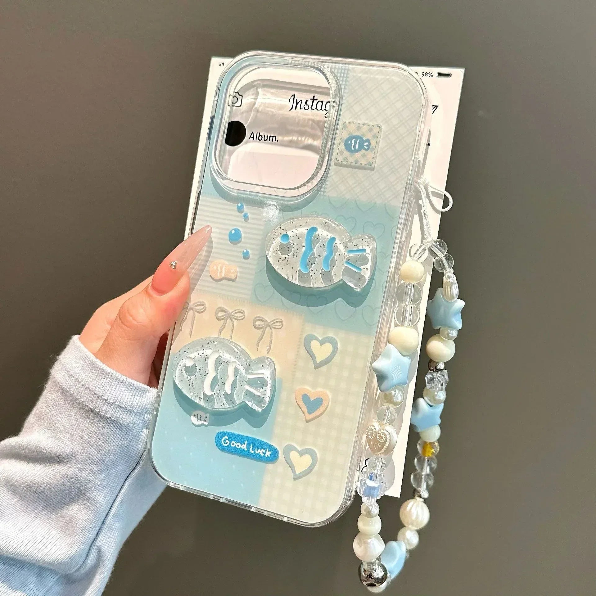Single Layer Three-dimensional Fish iPhone Case - Viexta