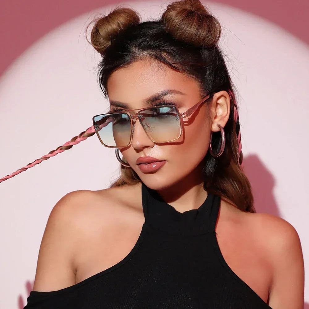 ins-internet-celebrity-catwalk-exquisite-sunglasses - Viexta