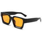 Classic Thick Square Frame Sunglasses - Viexta