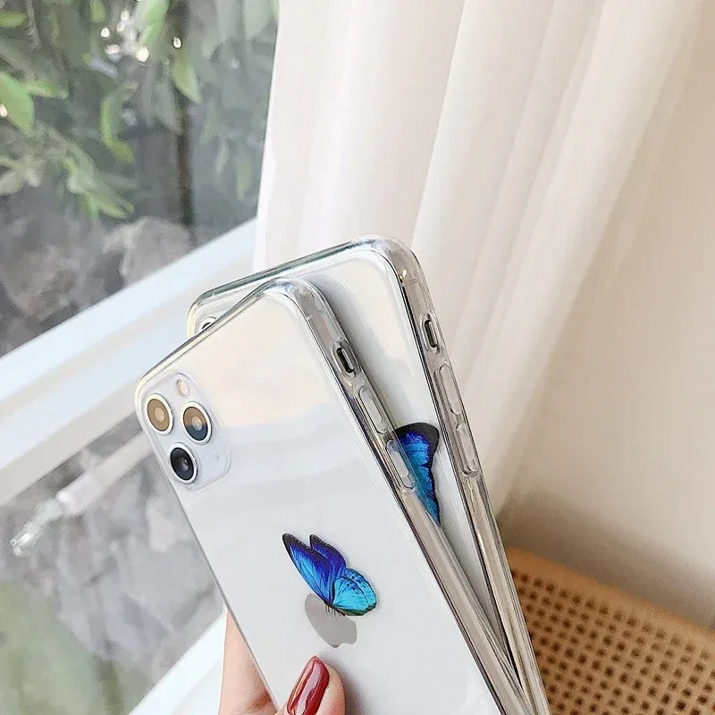Silicone Butterfly Protective iPhone Case - Viexta