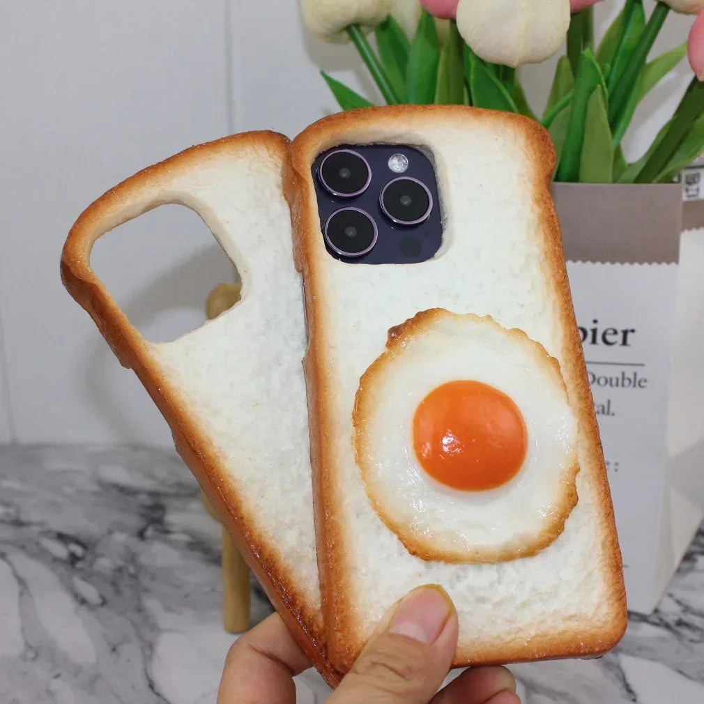 three-pack-toast-bread-iphone-case - Viexta
