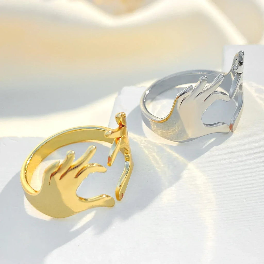 Heart Hands Ring - Viexta
