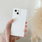 Simple Solid Square iPhone Case - Viexta
