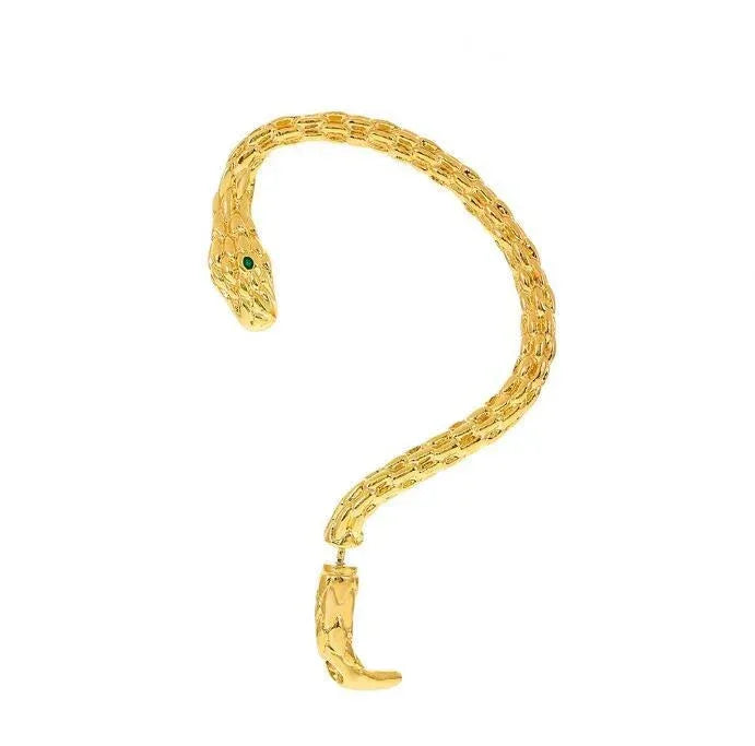 Personalized Snake Wrapped Earrings - Viexta
