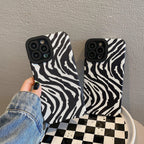 Creative Zebra Pattern Fashion iPhone Case - Viexta