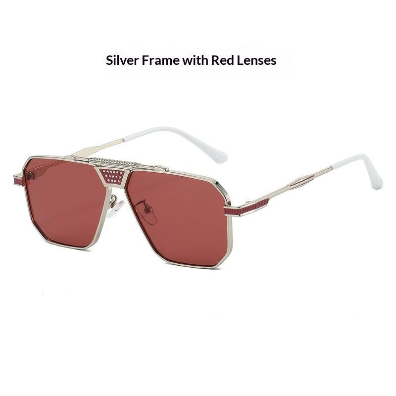 Square-shaped UV-protection Sunglasses