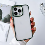 Electroplated Transparent Frosted iPhone Case - Viexta