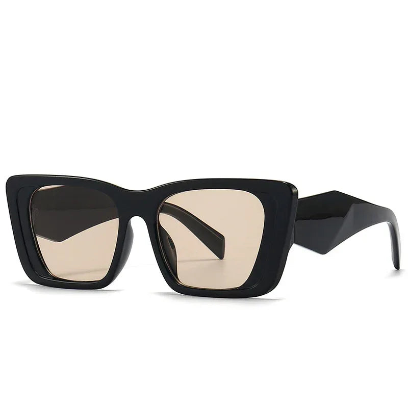 New Women's Fashion Large Frame Square Sunglasses - Viexta