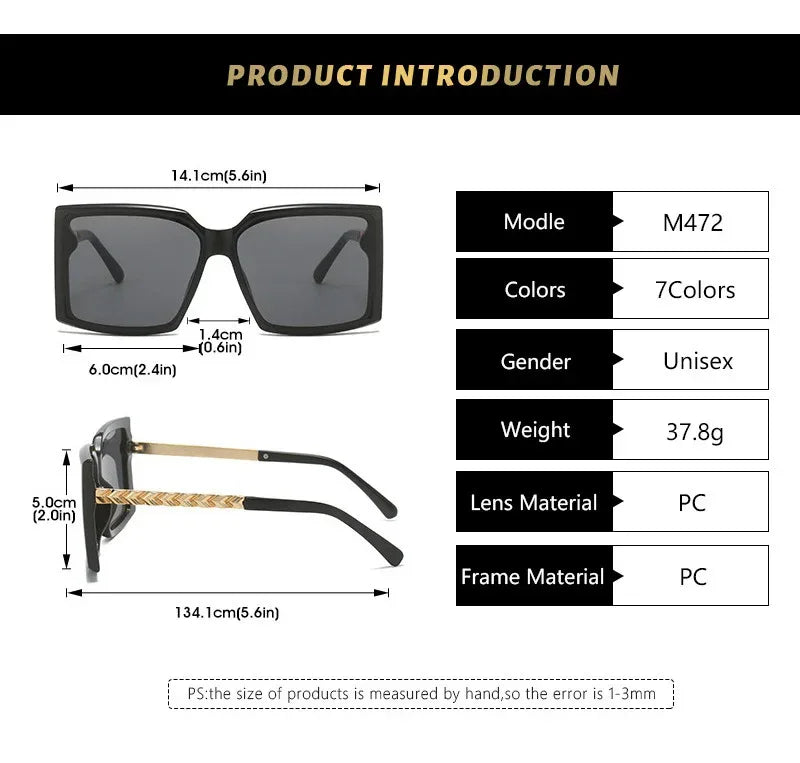 Catwalk Light Luxury Sunglasses - Viexta