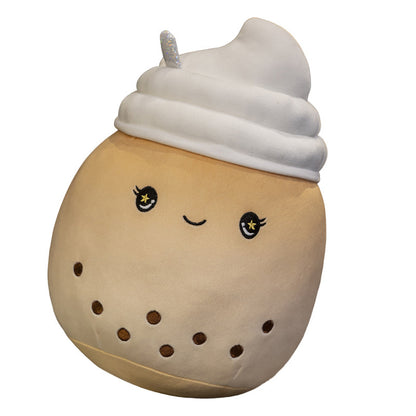 Ice Cream Milky Cup Bubble Tea Plush Toy