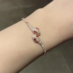 Red Spirit Snake Bracelet