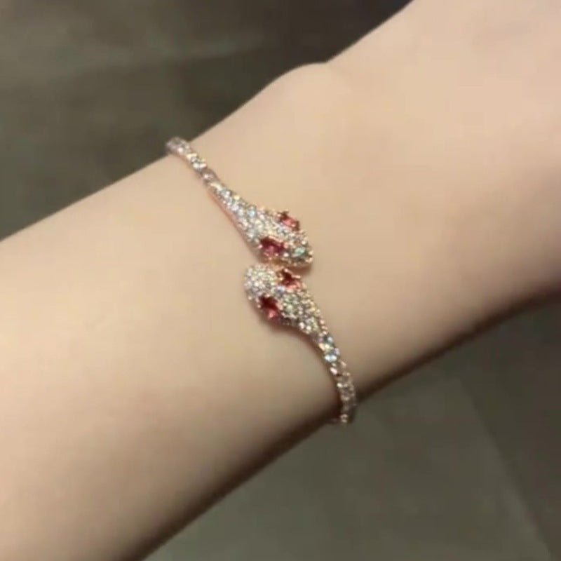 Red Spirit Snake Bracelet