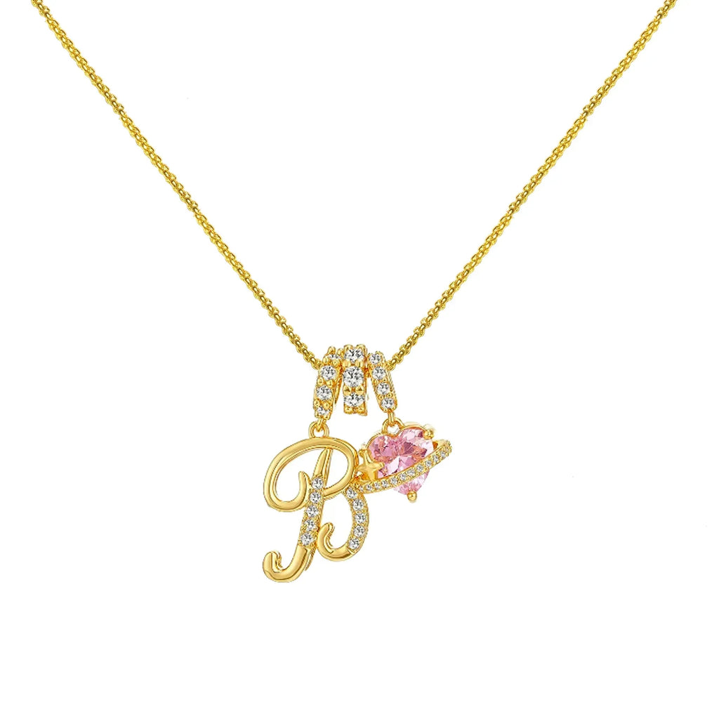 Dopamine 26 English Letter Necklace - Viexta