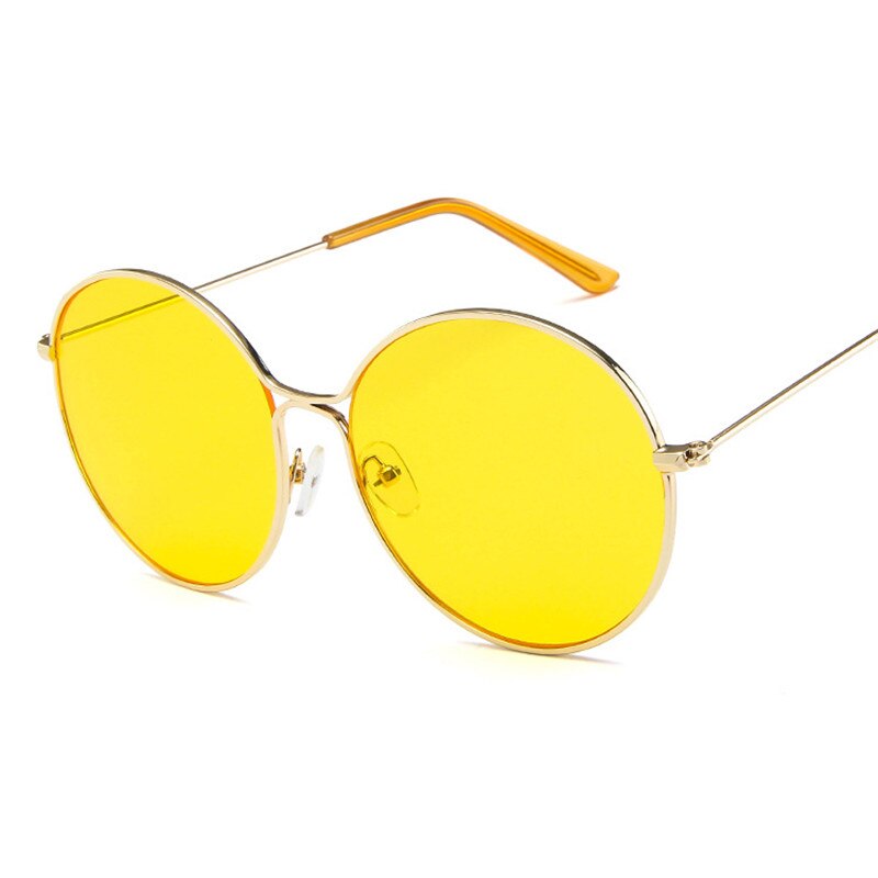 Round Large Frame Sunglasses