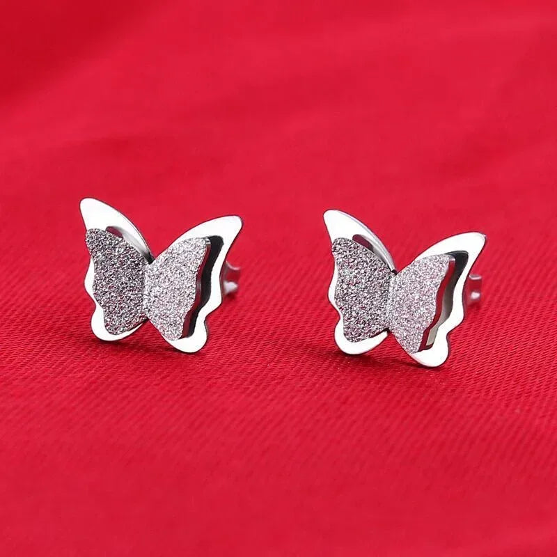 Microset Zircon Square Hoop Earrings - Viexta