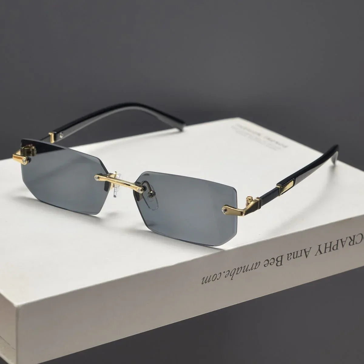 Men's New Frameless Fashion Sunglasses - Viexta