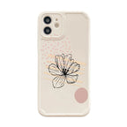 Abstract Flower Silicone iPhone case - Viexta