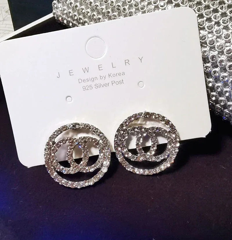 round-full-diamond-earrings - Viexta
