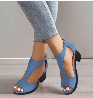 Zippered High Heel - Viexta