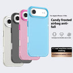 Airbag Anti-fall Candy Frosted iPhone Case