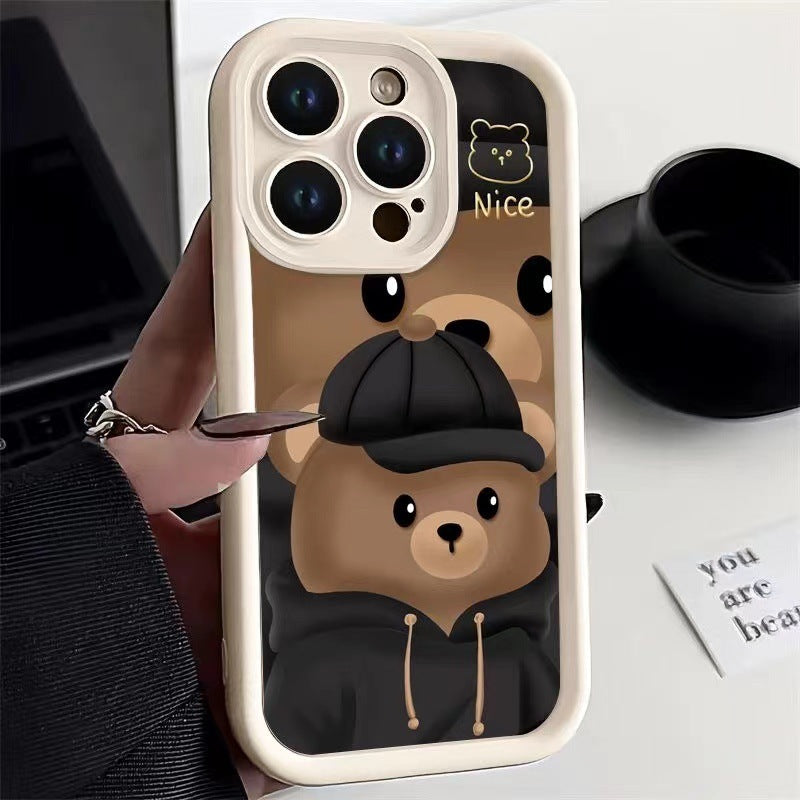 Cool Cute Bear iPhone Case