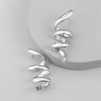 Spiral Personalized Earrings - Viexta