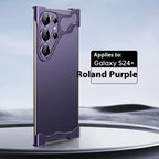 Metal Corner Pad Drop-resistant Frameless Samsung Galaxy S series Cover - Viexta