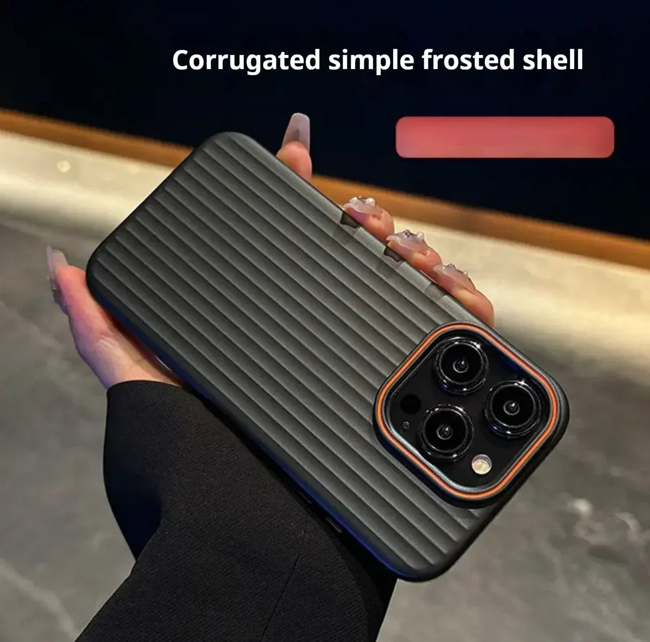 Anti-drop Fingerprint Metal iPhone Case - Viexta
