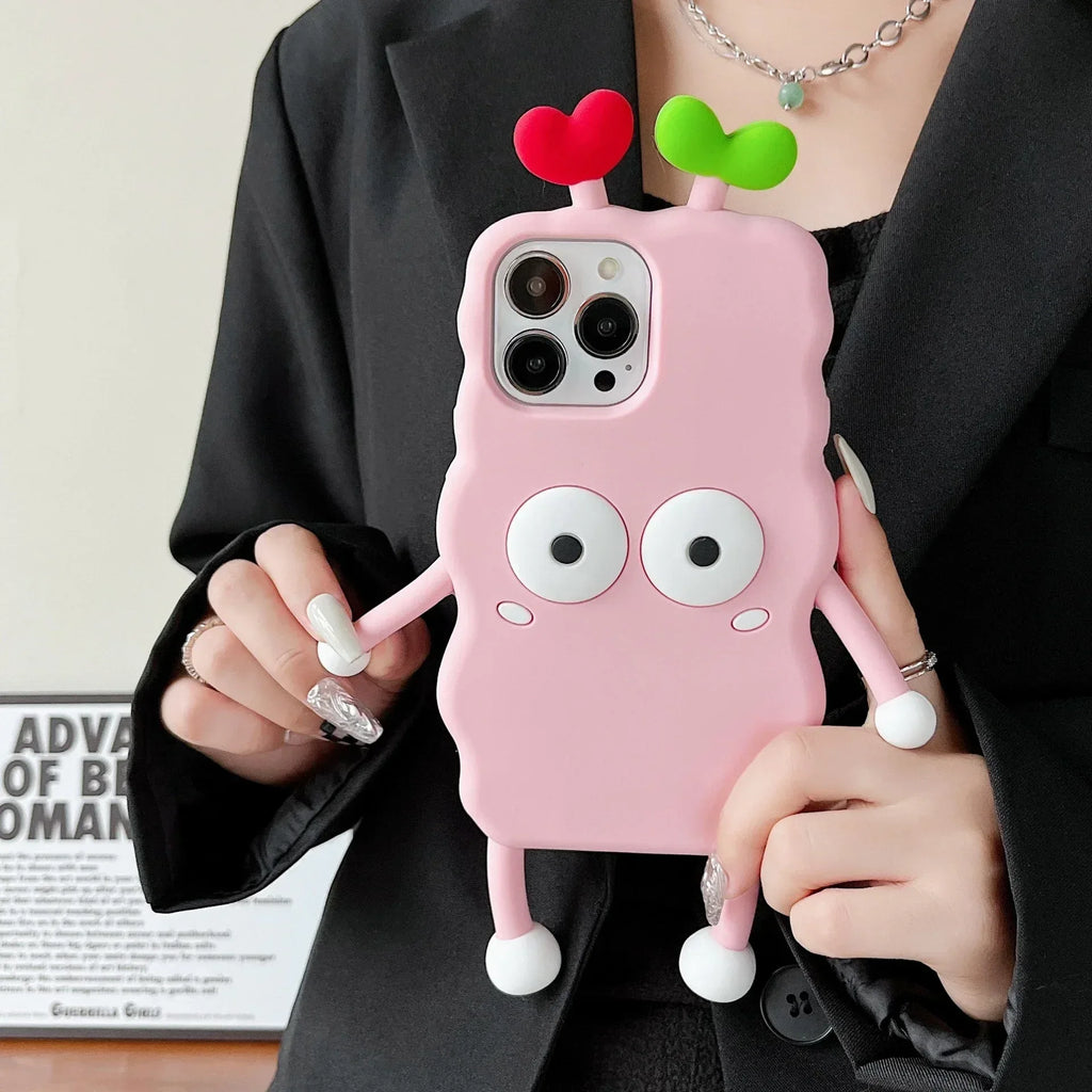 Sprouted Briquette Silicone iPhone Case - Viexta